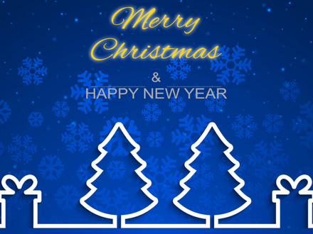 Merry Christmas and a Happy new Year